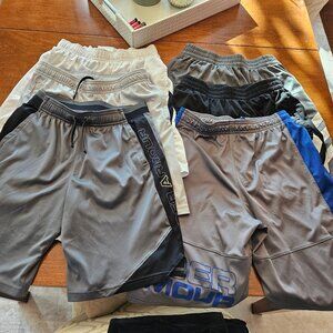 BUNDLE: 6 Pairs of Boy's Athletic Shorts, YXL